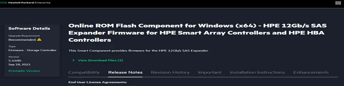 دانلود فریمور در سرور HPE8