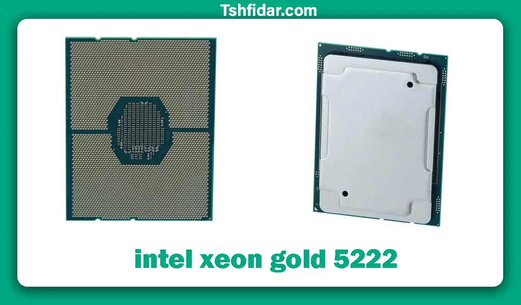 سی پی یو intel xeon gold 5222 processor