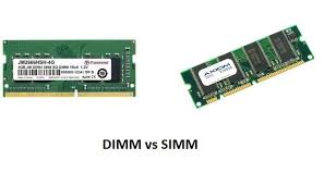 تفاوت ‏dimm‏ و ‏simm