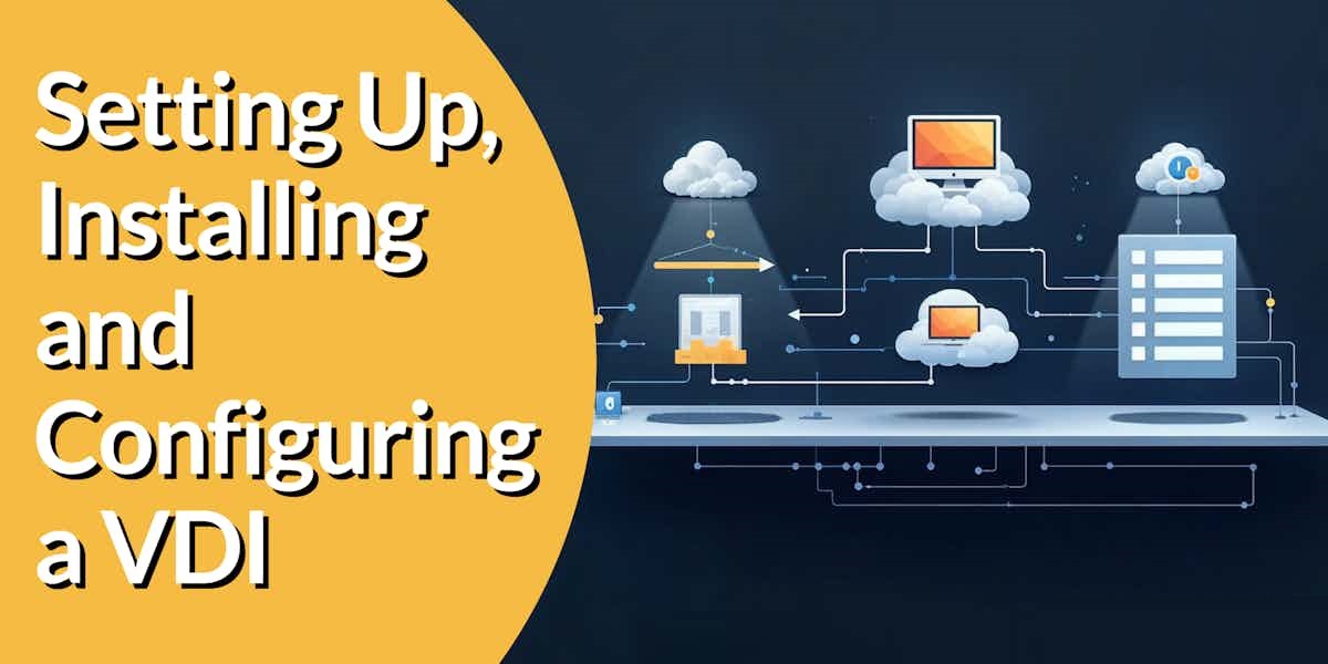 راه اندازی VDI روی سرور HP