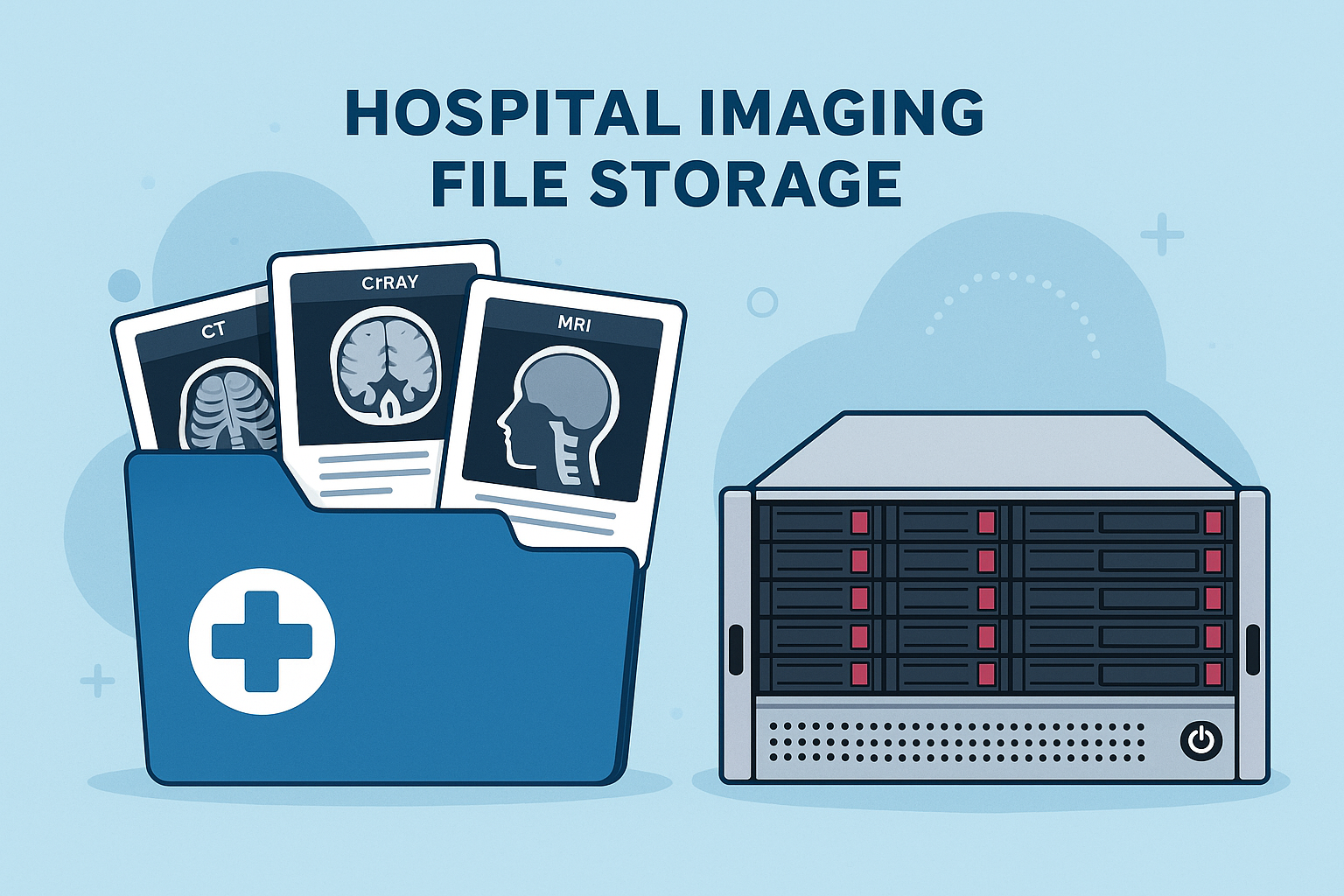 بهترین روش ذخیره سازی تصاویر بیمارستانی